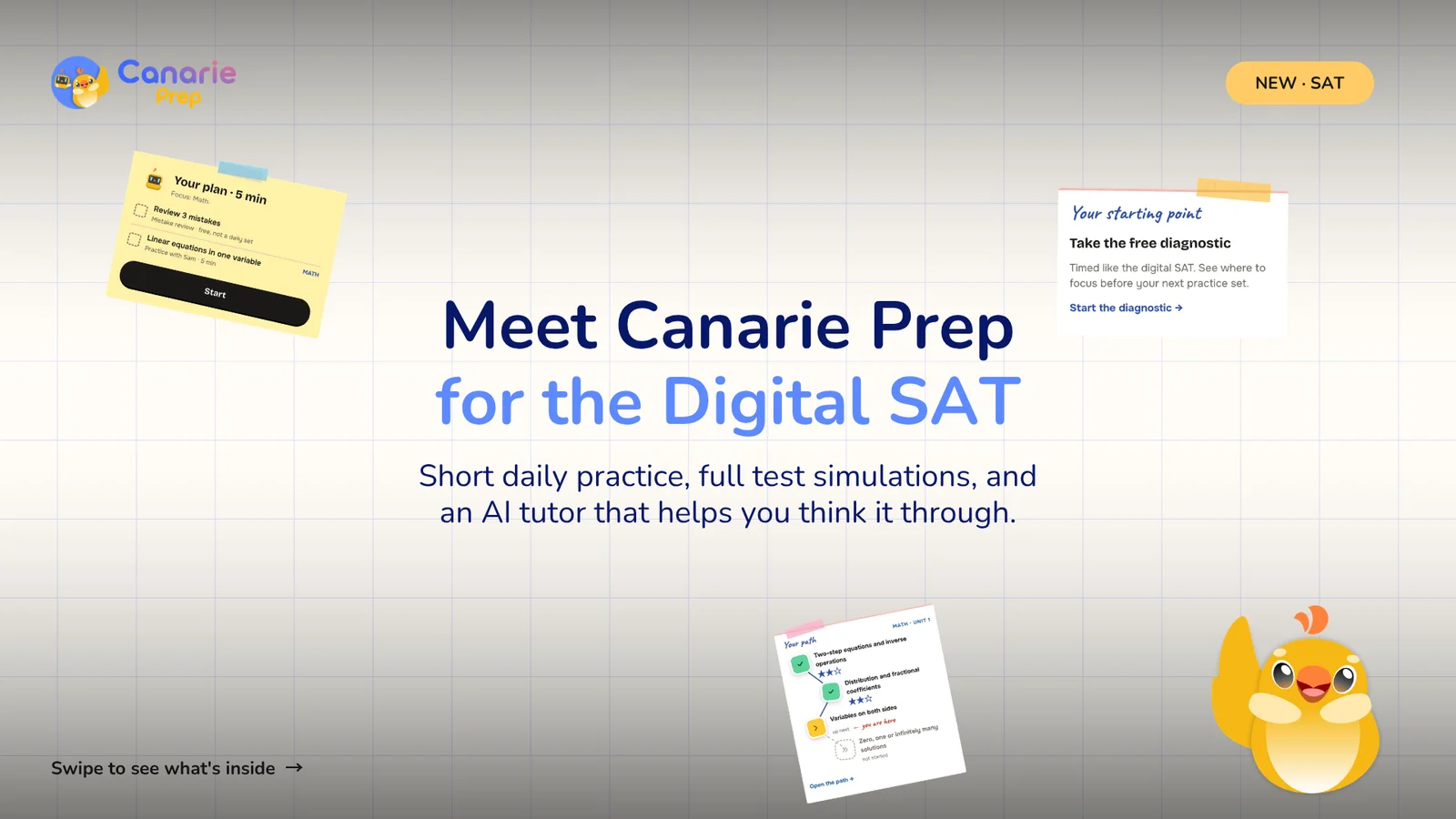 Introducing Canarie Prep SAT